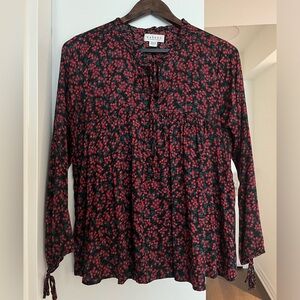 Velvet by Graham and Spencer Peasant Blouse